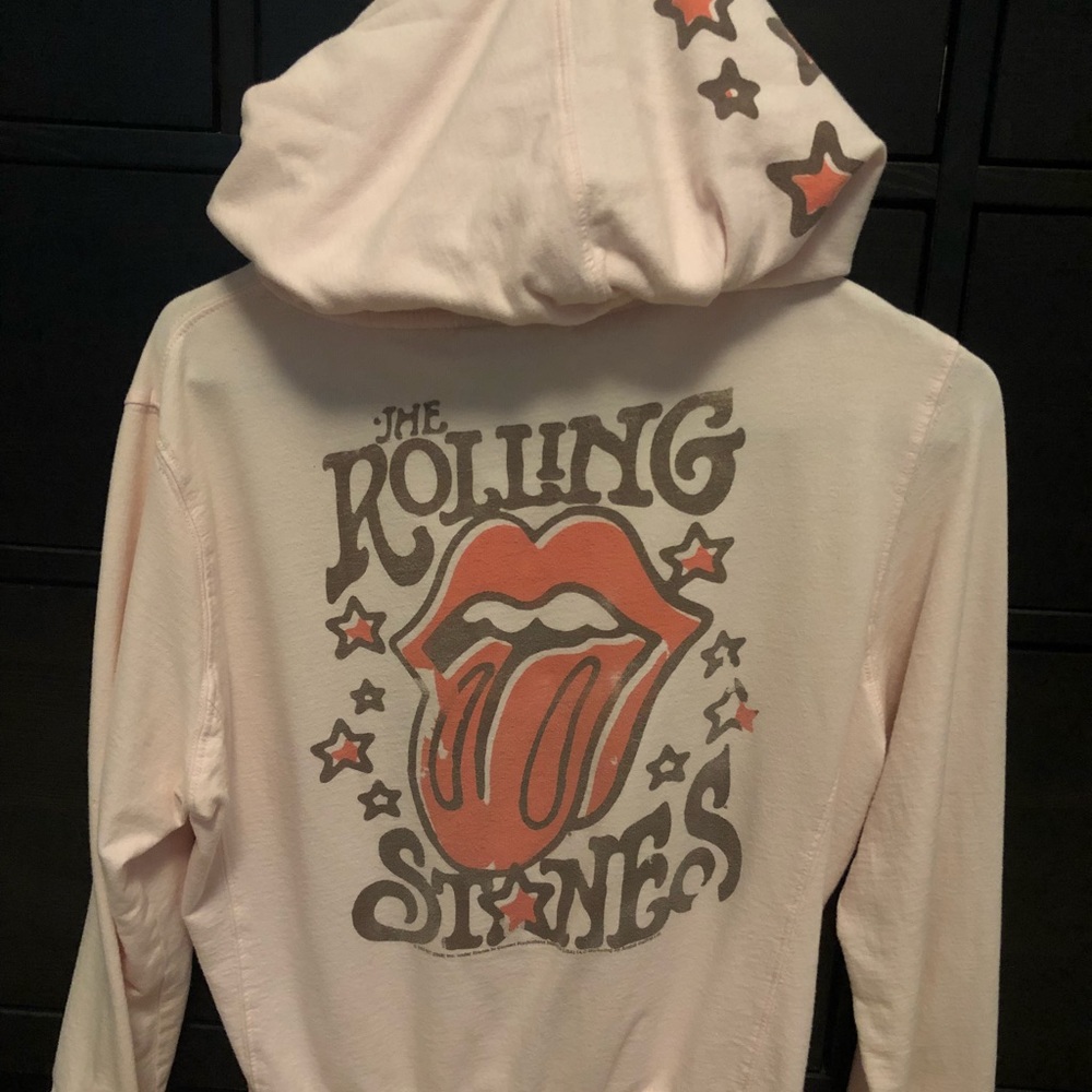 Rolling Stones Pink Sweatshirt